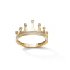 Thumbnail Image 0 of Cubic Zirconia Crown Ring in 10K Gold