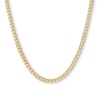 Thumbnail Image 0 of Made in Italy 3.5mm Cuban Curb Chain Necklace in 10K Semi-Solid Gold - 20"