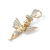 Thumbnail Image 1 of 1/2 CT. T.W. Diamond Angel Charm in 10K Gold