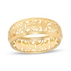 Thumbnail Image 0 of 6.6mm Filigree Band in 10K Gold – Size 7