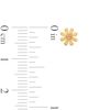 Thumbnail Image 1 of Child's 10K Solid Gold Daisy Two-Tone Studs