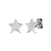 Thumbnail Image 0 of Sterling Silver Diamond Accent Star Studs