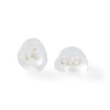 Thumbnail Image 1 of 4mm Lab-Created Sapphire Stud Earrings in 10K Gold