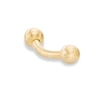 Thumbnail Image 0 of 10K Solid Gold Curved Barbell - 16G 1/4"