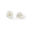 Thumbnail Image 1 of Cubic Zirconia Three Stone Stud Earrings in 10K Gold
