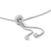 Thumbnail Image 1 of Cubic Zirconia Circle Link Bolo Bracelet in Sterling Silver - 9"