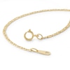 Thumbnail Image 1 of Child's 040 Gauge Valentino Chain Bracelet in 10K Hollow Gold - 6"