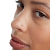 Thumbnail Image 1 of 14K Semi-Solid Gold Heart Nose Stud - 22G 1/4"