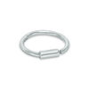 Thumbnail Image 0 of Solid Stainless Steel Barrel Hinged Captive Bead Hoop - 18G