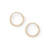 Thumbnail Image 1 of 14K Tube Hollow Gold Continuous Hoops