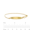 Thumbnail Image 1 of Child's ID Bolo Bracelet in 10K Gold - 7"