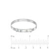 Thumbnail Image 1 of Child's Diamond-Accent Heart Personalized Bangle - 5"