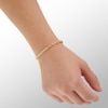 Thumbnail Image 3 of 14K Hollow Gold Rope Chain Bracelet - 7"
