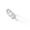 Thumbnail Image 2 of Sterling Silver CZ Continuous Heart Ring