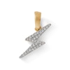 Thumbnail Image 0 of 1/20 CT. T.W. Diamond Lightning Bolt Necklace Charm in 10K Gold