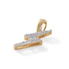 Thumbnail Image 1 of 1/20 CT. T.W. Diamond Lightning Bolt Necklace Charm in 10K Gold