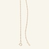 Thumbnail Image 1 of 1.4mm Singapore Chain Necklace in 10K Hollow Gold - 22"