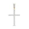 Thumbnail Image 0 of 1/5 CT. T.W. Diamond Cross Necklace Charm in 10K Gold