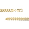 Thumbnail Image 2 of Made in Italy 100 Gauge Cuban Curb Chain Necklace in 10K Semi-Solid Gold - 22"