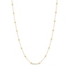 Thumbnail Image 0 of 1.8mm Saturn Bead Chain Necklace in 10K Gold - 16"