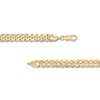 Thumbnail Image 1 of 7.4mm Miami Cuban Chain Necklace in 10K Semi-Solid Gold - 22"