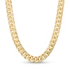 Thumbnail Image 0 of 9.25mm Miami Cuban Chain Necklace in 10K Semi-Solid Gold - 24"