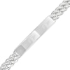 Thumbnail Image 0 of Made in Italy 7.2mm Cuban Chain ID Bracelet in Solid Sterling Silver - 9"