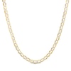 Thumbnail Image 0 of ​​​​​​​Made in Italy Diamond-Cut Mariner Chain Necklace in 10K Semi-Solid Gold - 22"