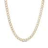Thumbnail Image 0 of ​​​​​​​Made in Italy Diamond-Cut Cuban Chain Necklace in 10K Hollow Gold- 16"