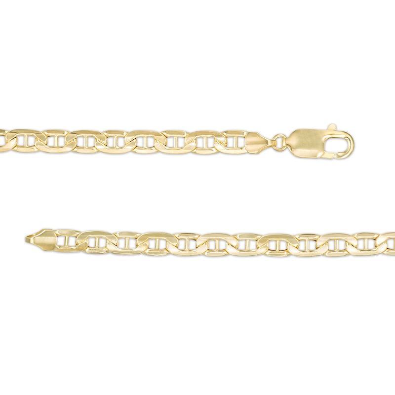 5.5mm Mariner Chain Necklace in 10K Hollow Gold - 16"