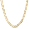 Thumbnail Image 0 of 6.8mm Miami Curb Chain Necklace in 10K Semi-Solid Gold - 18"