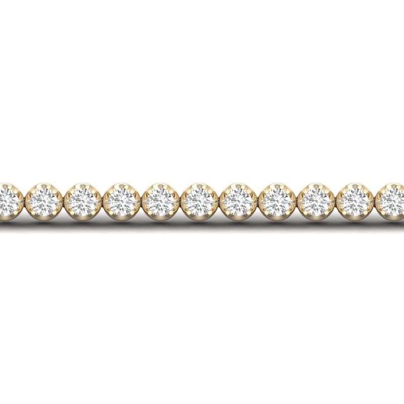 ​​​​​​​​​​​​​​10K Solid Gold 2 CT. T.W. Lab-Created Diamond Tennis Bracelet
