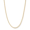 Thumbnail Image 0 of 14K Hollow Gold Rope Chain - 16"