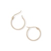 Thumbnail Image 2 of 10K Semi-Solid Gold Hoops