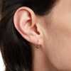 Thumbnail Image 2 of 10K Semi-Solid Gold Hoops