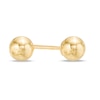 Thumbnail Image 0 of Child's 10K Gold 4mm Ball Stud Earrings