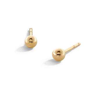 10K Gold Ball Studs
