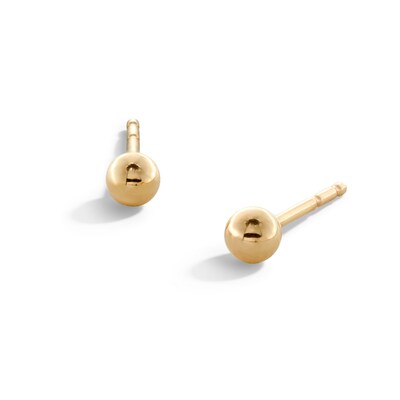 10K Gold Ball Studs