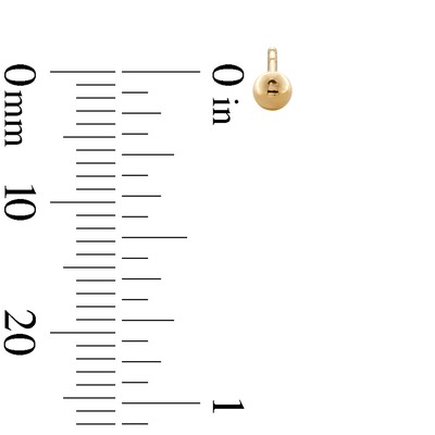 10K Gold Ball Studs