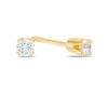 Child's 2.5mm Cubic Zirconia Stud Earrings in 10K Gold