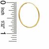 Thumbnail Image 2 of 10K Gold Continuous Hoops