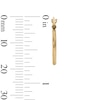 Thumbnail Image 3 of 10K Gold 17.5mm Hoop Earrings