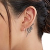 10K Gold 15.5mm Medium Continuous Hoop Earrings