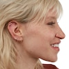 10K Gold 15.5mm Medium Continuous Hoop Earrings
