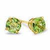 Thumbnail Image 0 of 3mm Peridot Stud Earrings in 10K Gold