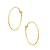 Thumbnail Image 1 of 10K Gold 12mm Endless Hoop Earrings