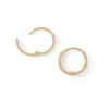 Thumbnail Image 1 of 10K Solid Gold Huggie Hoops