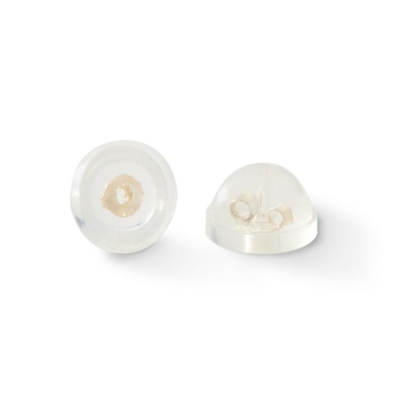 Main Image 2 of 4mm Garnet Stud Earrings in 10K Gold