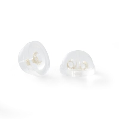 10K Solid Gold 4mm Amethyst Solitaire Studs