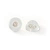 Thumbnail Image 2 of 4mm Aquamarine Basket Stud Earrings in 10K Gold